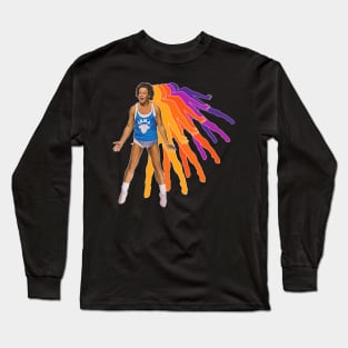 Richard Simmons Retro Sweatin' FanArt Long Sleeve T-Shirt